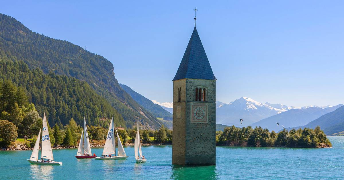 noleggio biciclette lago di resia